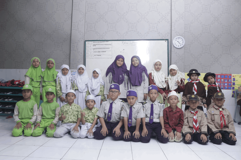 Suasana belajar di SDIT Awwabin